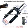 Folding Electric Bike with 14-Inch Threadless Front Fork and Lithium Battery