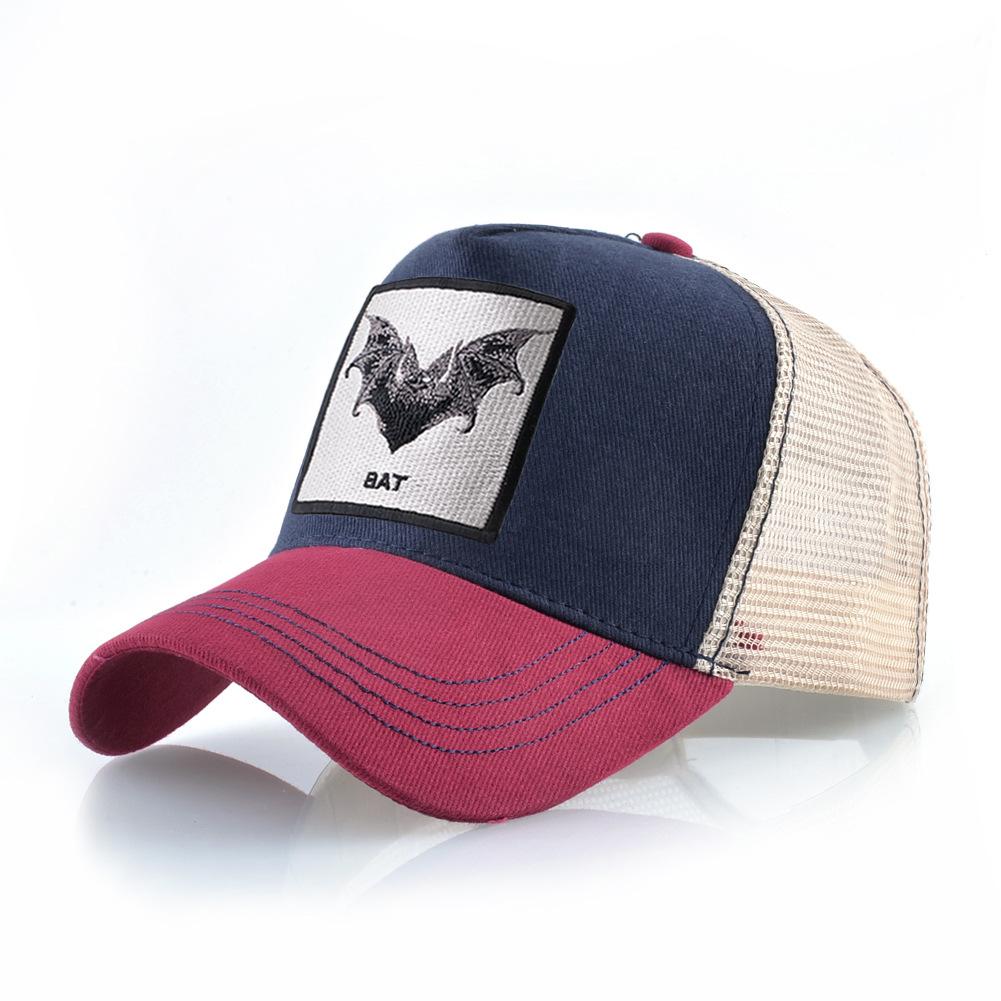 Four Seasons Trucker Cap Men Women Snapback Hip Hop Baseball Cap With Embroidery Scorpion Patch Adjustable Visor Hat
