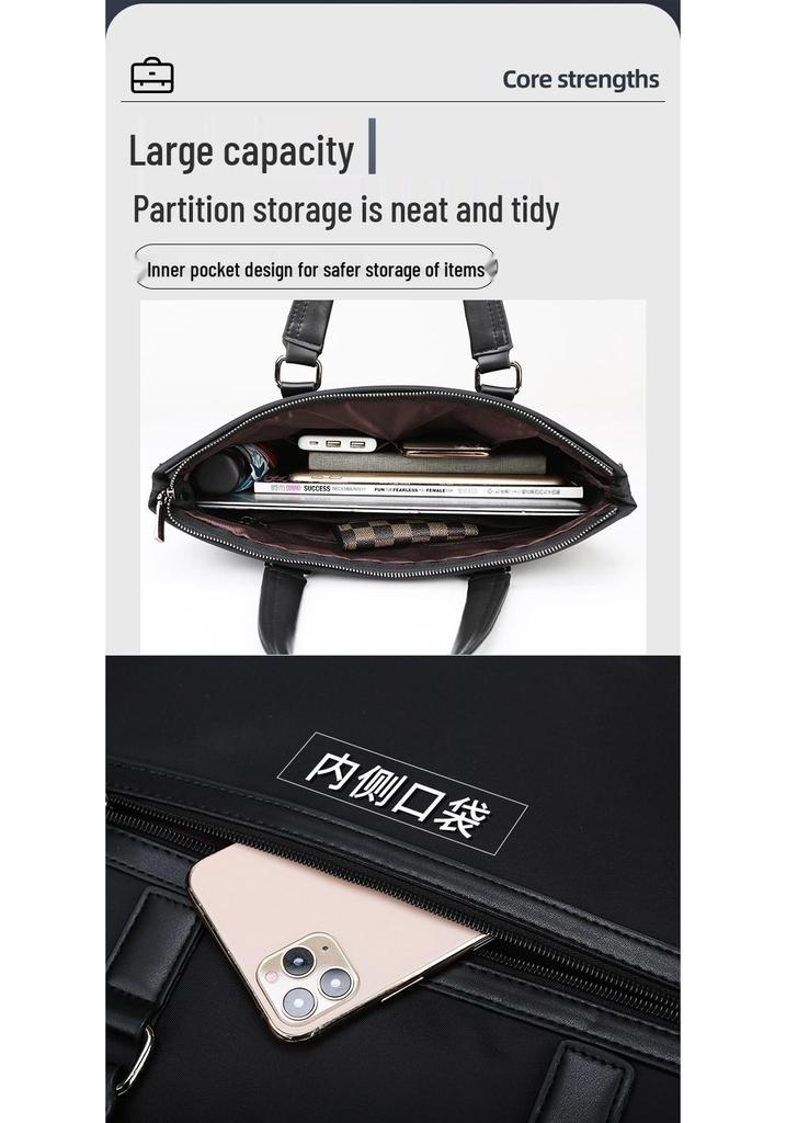 Lightweight Waterproof Laptop & Document Briefcase