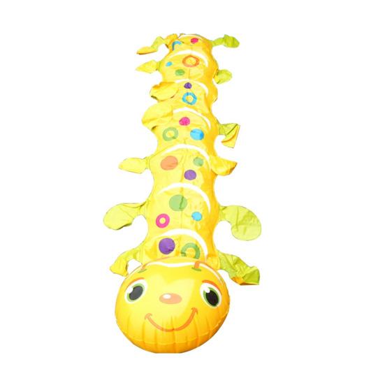 Inflatable Caterpillar Sprinkler Toys Backyard Water Toys for Family Fun Caterpillar Patio Water Sprinkler for Pool Parties Outdoor Games