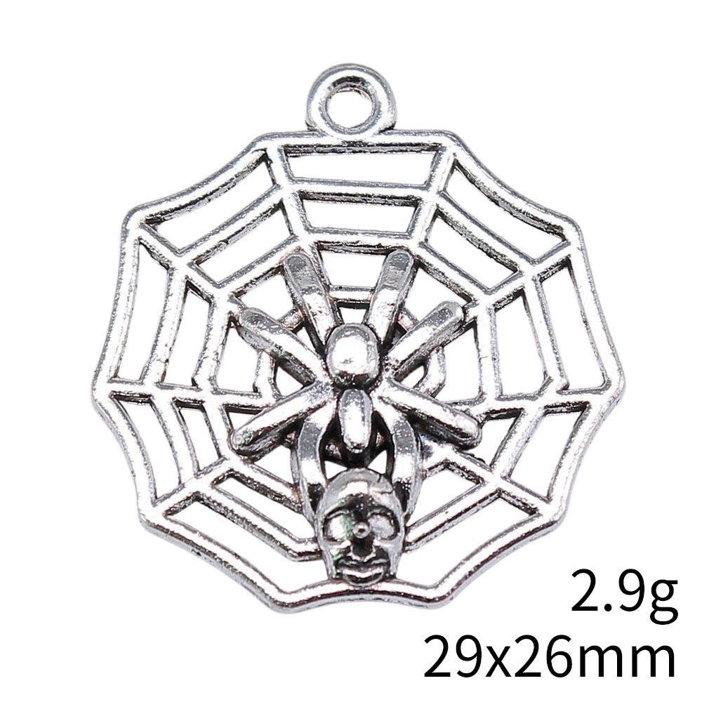 Valentýnský náramek s přívěsky Italský přívěsek s přívěsky pavouka a netopýra Publikum Mužský přívěsek