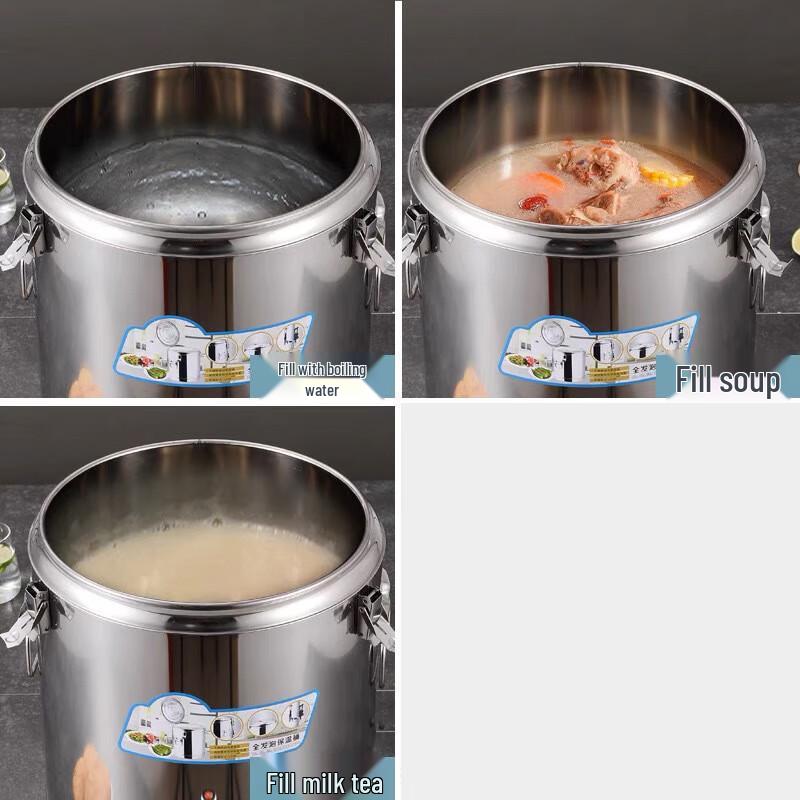 HUIHUADU Stainless Steel Insulated Food & Beverage Dispenser