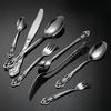 Abay Palace Style Embossed 316 Stainless Steel Cutlery