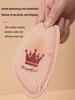 1pair Women's Half Size Shoe Inserts, Anti-Slip Breathable Sweat-Absorbing Foot Pads