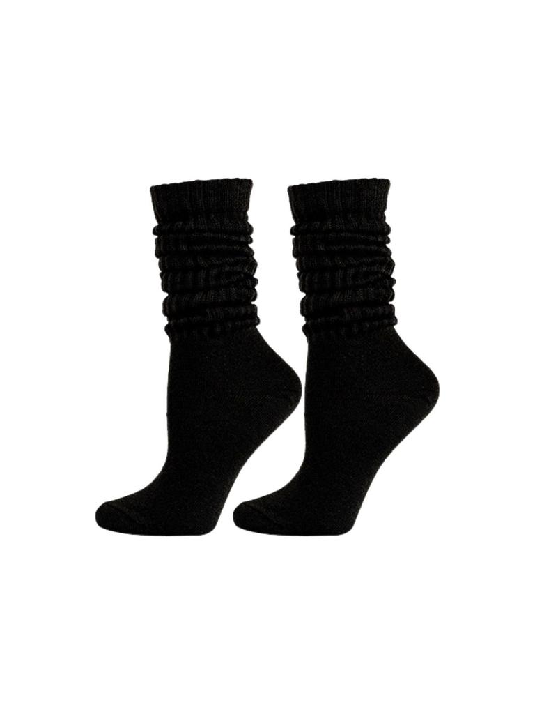 Candy Color Chunky Socks for Men and Women - Autumn/Winter Solid Slimming Long Socks