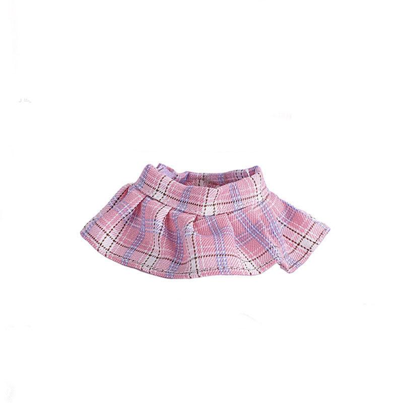 Baby Doll Clothing Labubu Clothing 17cm Doll Cute Dress Casual Clothing Skirt Suit Toy Clothing
