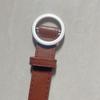 Square Buckle Non Perforated Waist Belt for Women Korean Fashion Decoration Smooth Buckle Jeans Belt Buckle Accessories Belt for Women