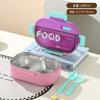 Stainless Steel Bento Box Microwave Safe Leakproof Portable Lunch Students Kids