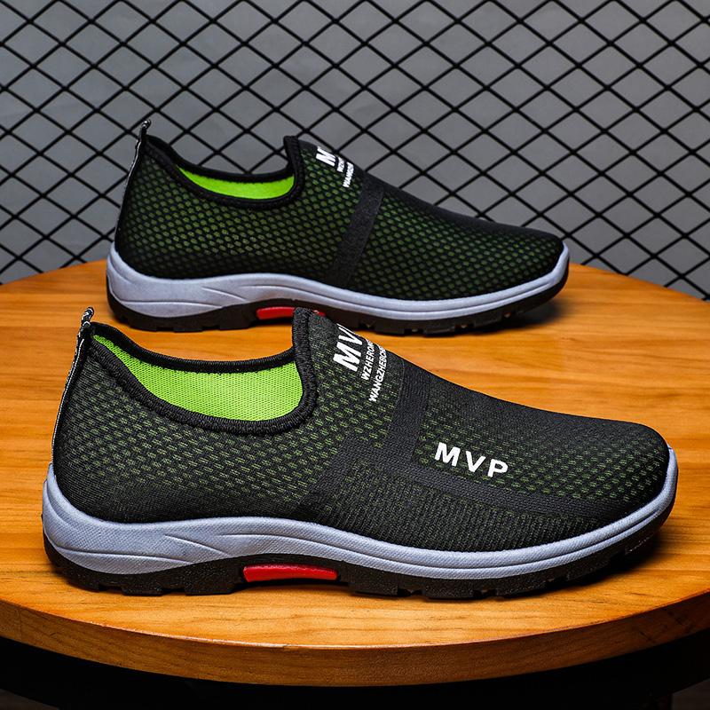 Summer Men's Sneakers Moccasins Men's Shoes Designer Men Running Shoes Luxury Breathable Men Casual Light Walking Men Sneakers