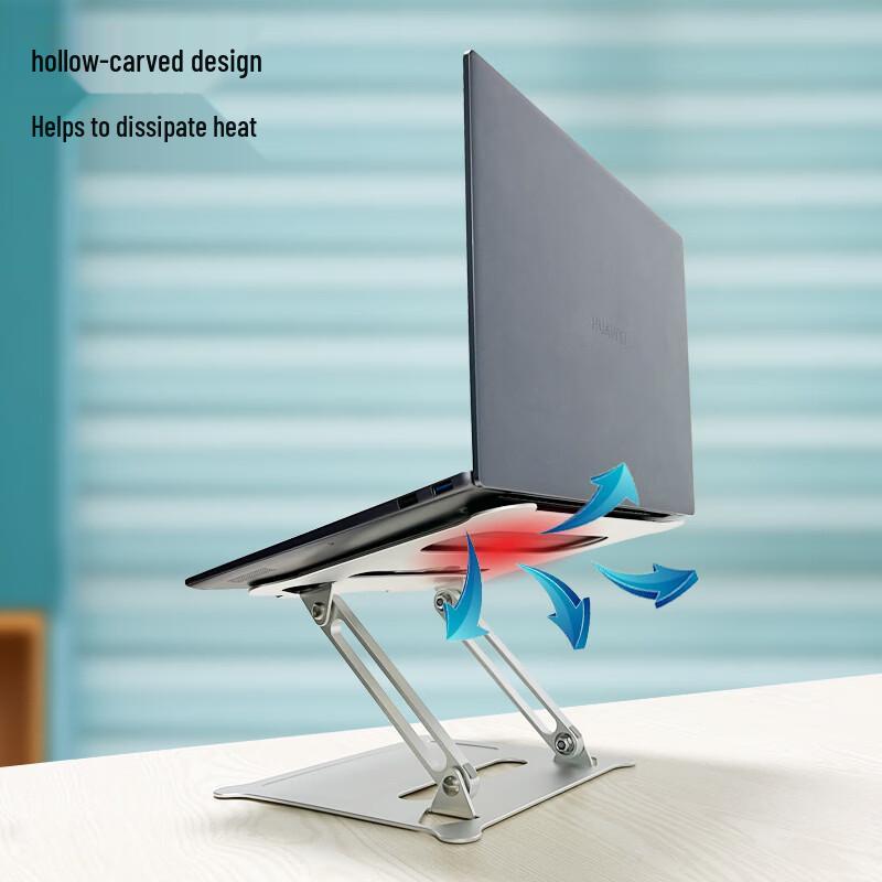 Ollymurs Foldable Aluminum Laptop & Tablet Stand