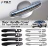 Car Decoration Door Handle Cover For Toyota Corolla E140 E150 2007-2013 Cars Accessories Exterior Styling Upgrade