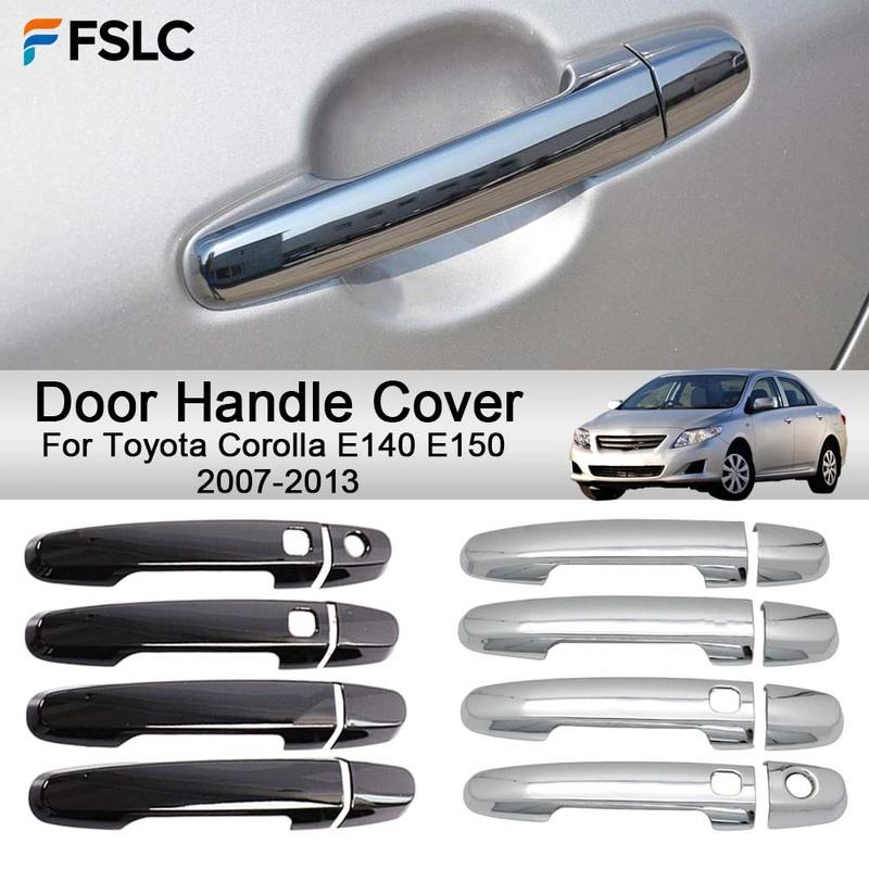 Car Decoration Door Handle Cover For Toyota Corolla E140 E150 2007-2013 Cars Accessories Exterior Styling Upgrade
