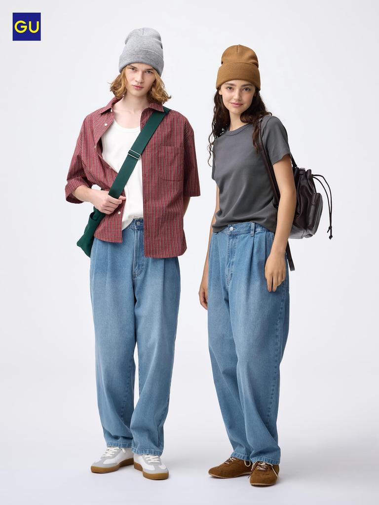 Uniqlo Gu Denim Carrot Pants