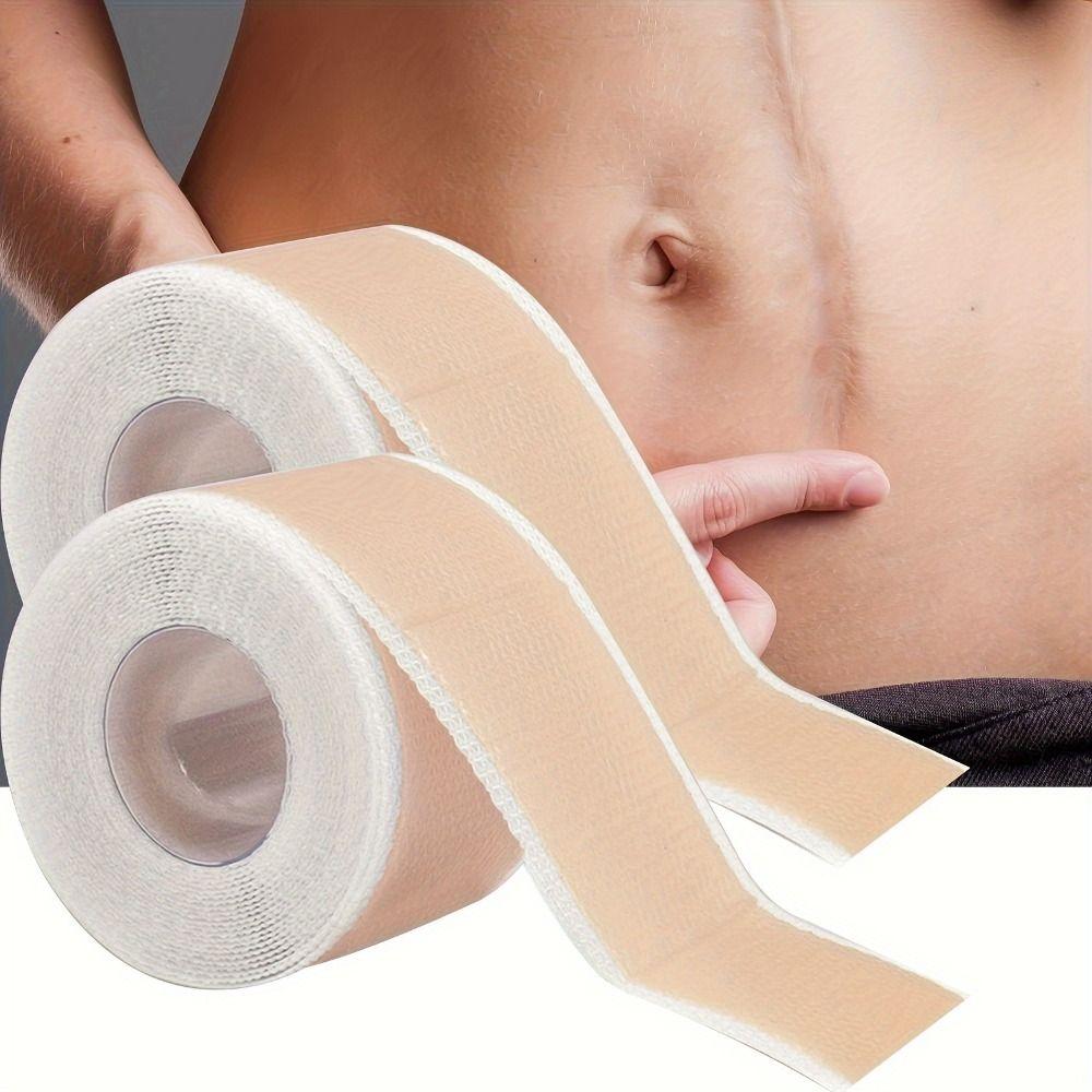 Self-Adhesive Silicone Scar Sheets Roll Easy-Tear Skin Cover Tape Soft Scar Treatment Tape  Trauma