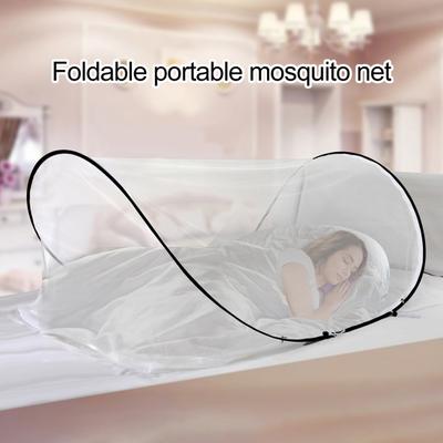 Portable Mosquito Net Foldable Free Adjustment Fine Mesh Large Popping Up Camping