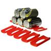 Bottle Rack Holder Storage Rack Red Silicone Fridge Can Beer Wine Mat Stacking Tidy Tool Kitchen Accessories Gadgets Organizer