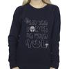 Star Wars Womens/Ladies The Mandalorian May The Force Mando Sweatshirt