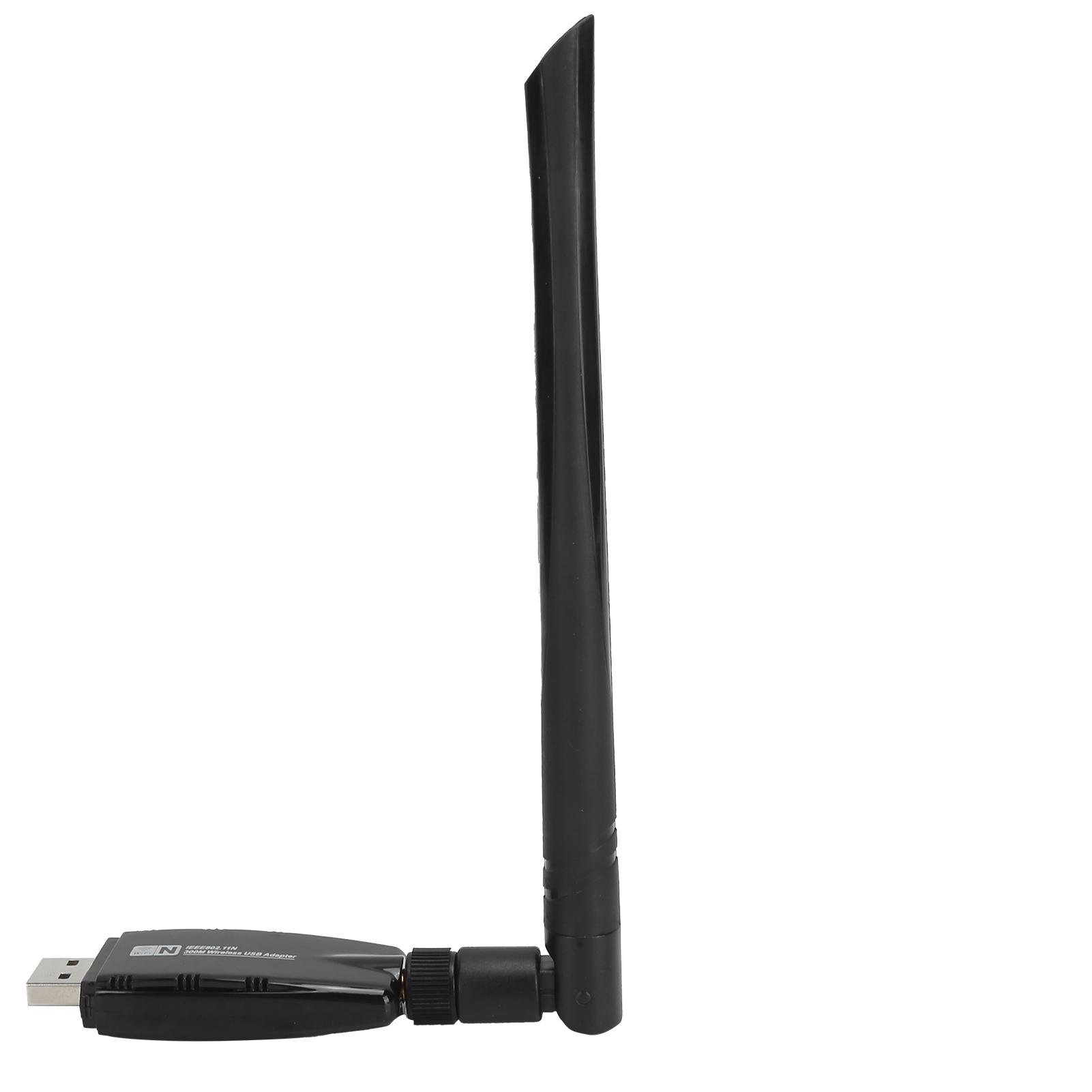 

USB-адаптер WIFI Портативний ключ WIFI W60‑5DB 300 Мбіт/с Бездротовий зв’язок для ПК, настільного ноутбука