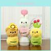 Adorable Animal Plush Bunny Keychain Cute Hanging Decoration For Potted Plants