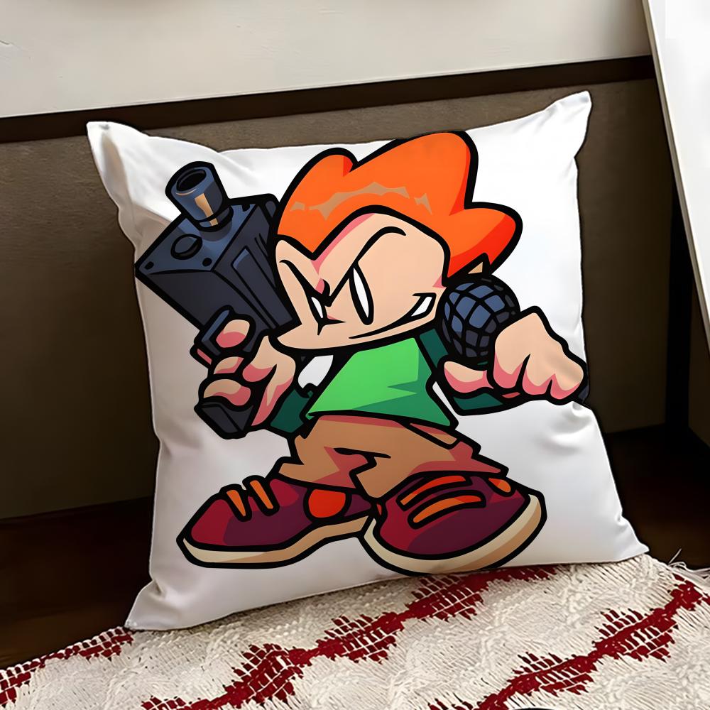 Game Friday Night FFunkins Cushion Cover Reversible Soft Durable Pillow Cover Home Car MultiScene Use for Daily Comfort