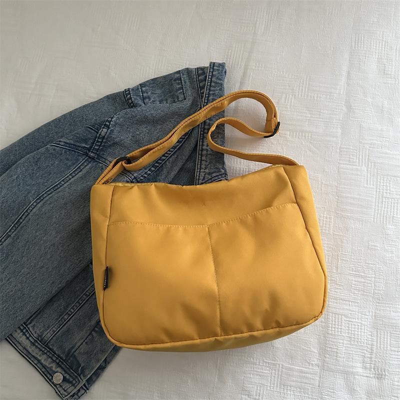 Nylon Cloth Women's Bag 2025 Summer New Women's Shoulder Bag Street Trend Casual Bag Anti-splashing Messenger Bag