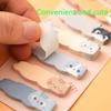 [Kawaii Stationery Supplies] Cute Cartoon Cat Shape Sticky Notes Mini Sticky Notes Set for Office, School, Journaling - Unique Bookmark Index Tabs