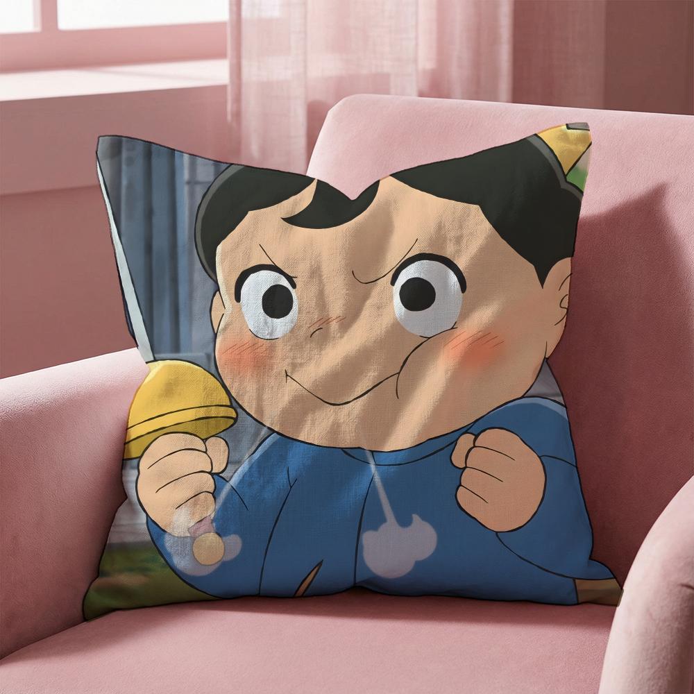 Anime R-Ranking of K-KingsS Cushion Cover Multi-Scene Pillow Cover for Home & Car - Reversible, Soft & Durable for Daily Use
