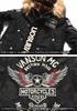 Flight Jacket Flying Star Embroidery Patch Custom Riders Specification V [Vanson] N-3B & NVJK-2206 (S, Green)