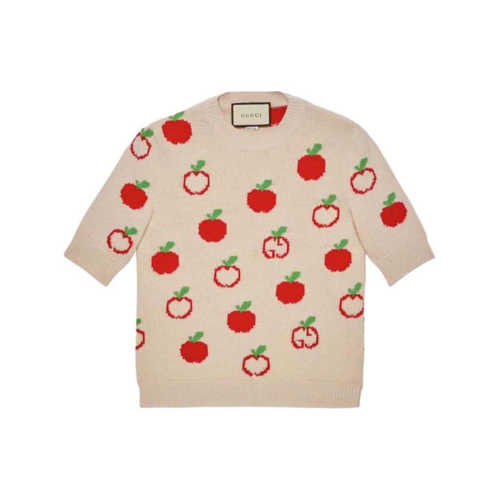 Gucci Sweater Women's Ivory White 606117-XKA7I-9376