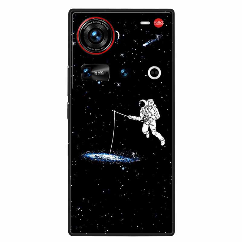 For ZTE Nubia Z70 Ultra 5G Case 6.85'' Black Silicone TPU Soft Phone Cover for Nubia Z70 Ultra Protective Back Shells Z 70 Ultra