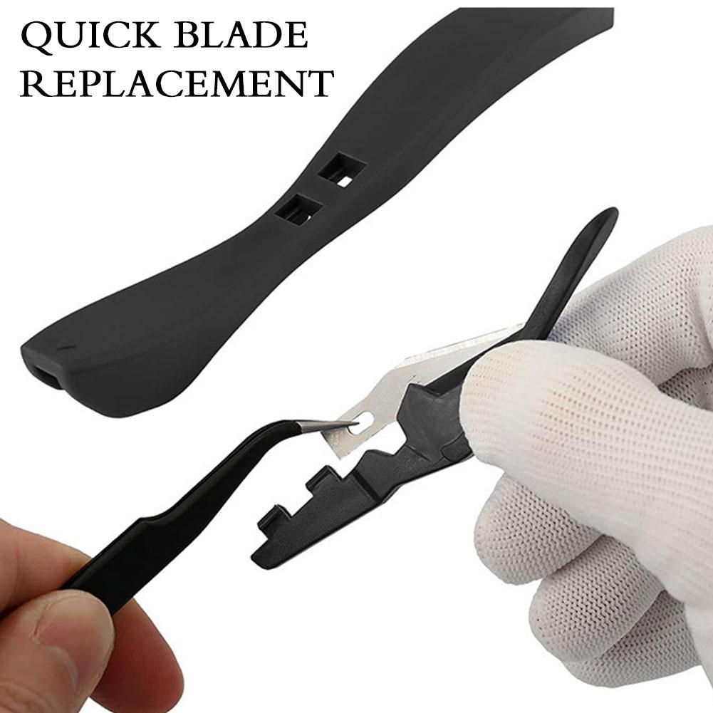 

Car Sticker Film Cut Tool Home Wall Paper Precision Safety Guard Cutter Wrap Film Car Tinting Sticker Cutting Tool чёрный