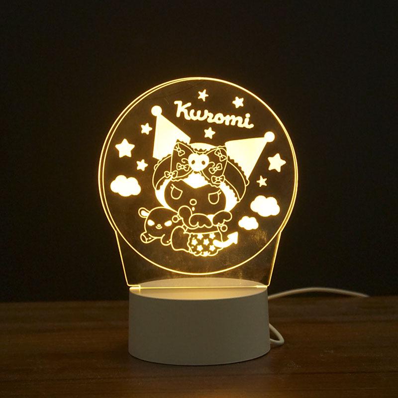 3D LED Night Light: USB Bedside Lamp & Luxury Commemorative Gift