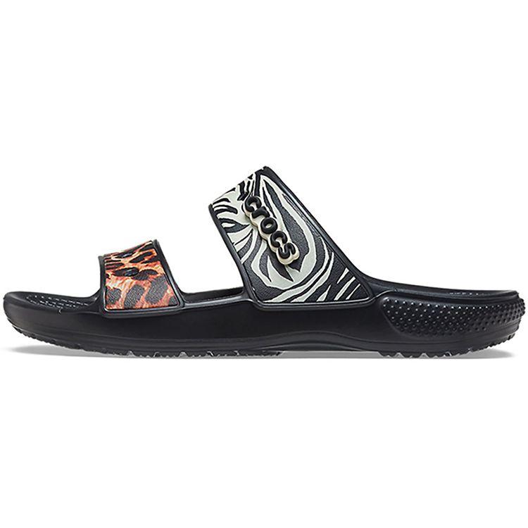 Кроксы Классические Сабо Унисекс Обувь Черный Мультиколор 207847-0C4 34-35