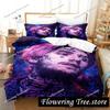 L-Lil Peep Bettwäsche-Set Einzelbett Twin Full Queen King Size Bettwäsche-Set Erwachsener Kind Schlafzimmer Bettbezug-Sets Anime Parure De Lit Bett 025