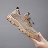 Fashion Outdoor Breathable Mens Casual Shoes Comfortable Summer Beach Shoes Business Soft Mesh Shoes Sandals Leisure Walk Male Sneaker