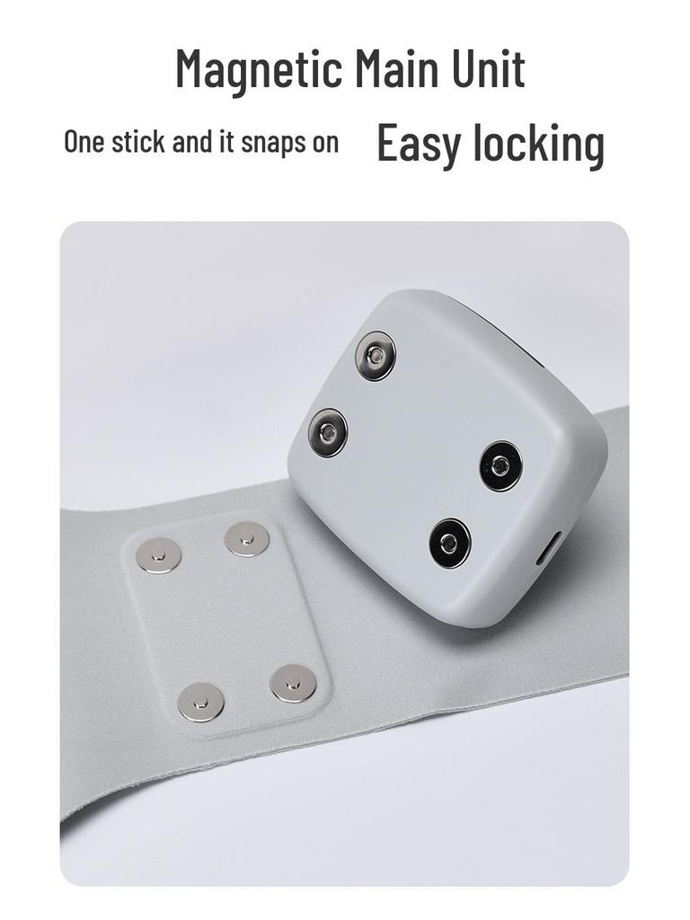 Heated Waist Support Belt & Massager for Men and Women