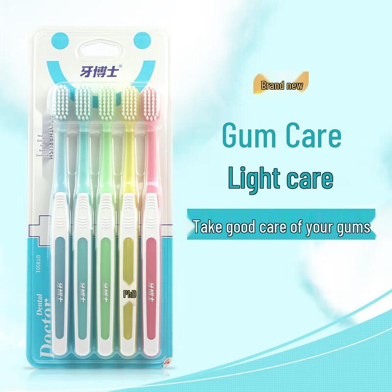 

Dr. Tooth Soft Bristle Adult Toothbrush