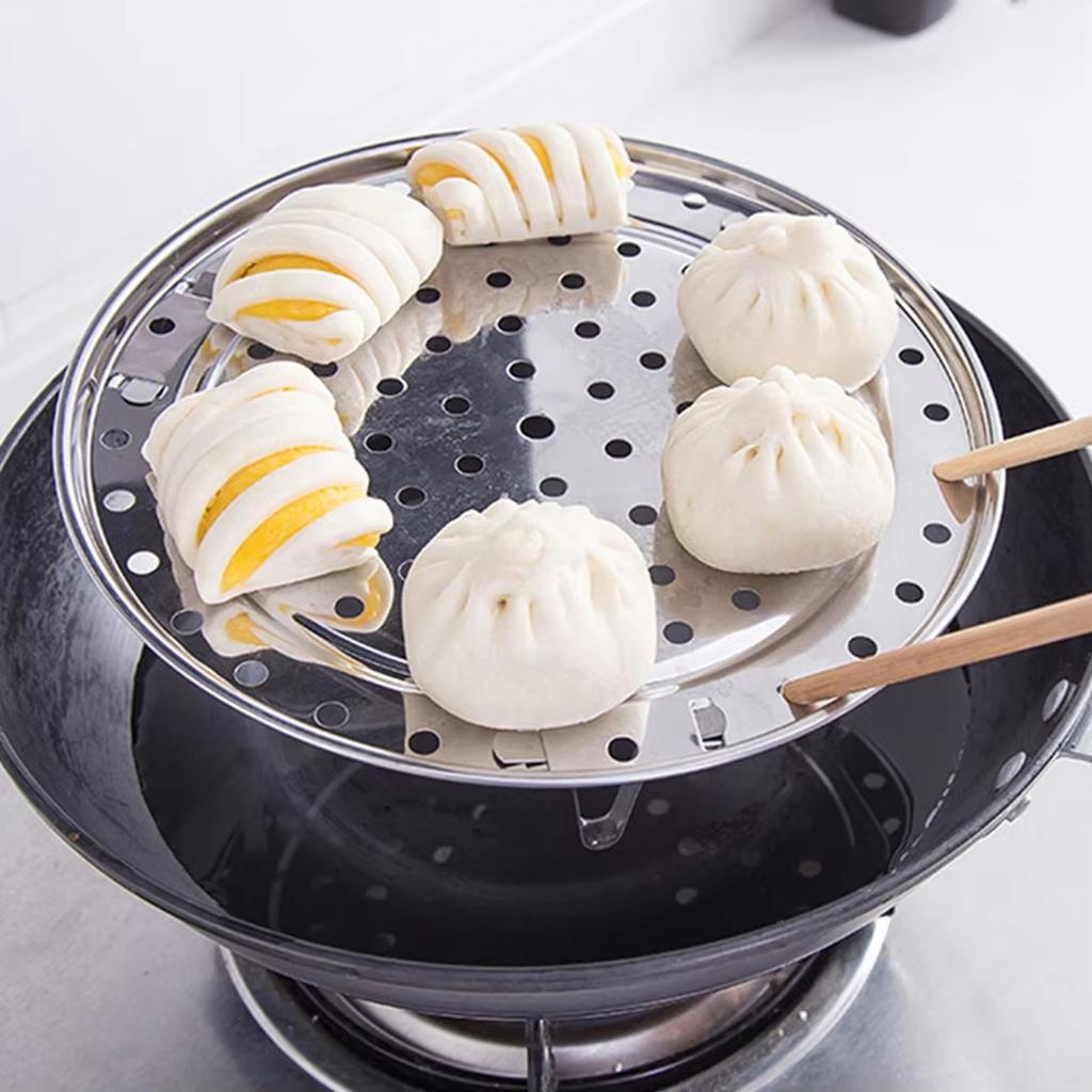 Stainless Steel Steamer Rack, Multi-Purpose Kitchen Trivet for Cooking