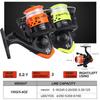 SOUGAYILANG Spinning Fishing Reel Gear Ratio 5.2:1  3BB Light Weight Ultra Smooth Saltwater Fishing Reel Max drage 5kg