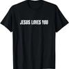 Ježíš je král Tričko Grafické Unisex Styl Personalizované Vlastní Potisk Dámské Pánské Streetwear Krátký Rukáv Dárek Y2k Tričko