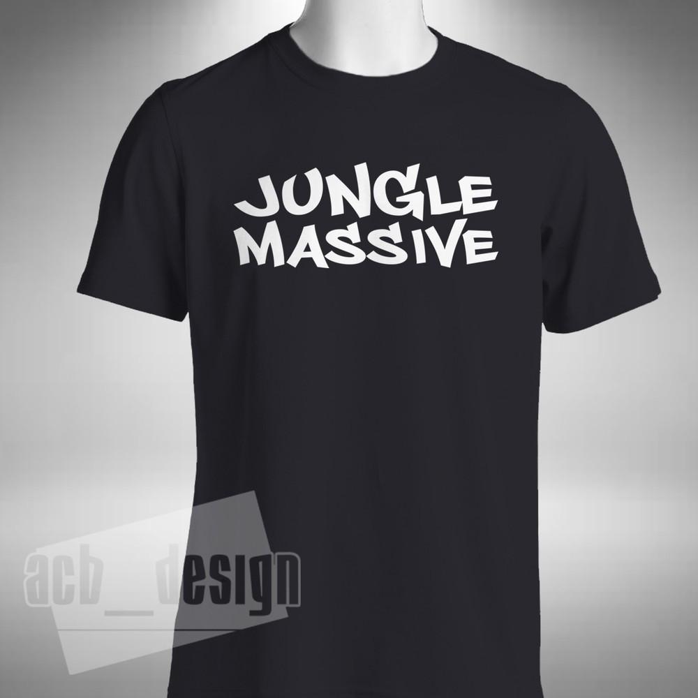 

Jungle Massive T-Shirt Jungle Drum and Bass DNB Old Skool Rave Small to 5XL XL