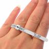 Men Women Ring Sizer Official UK/US Finger Measure Gauge Jewelry Accessories