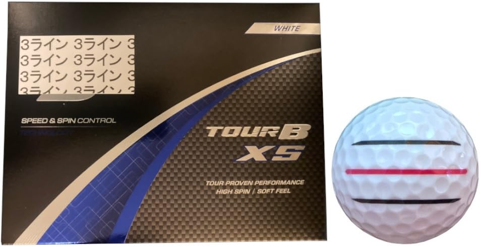 

Модель Bridgestone TOUR B X XS 2024 с 3 линиями 1 [Линия Happiraki_Golf] (XS_Белая дюжина_3 линии)
