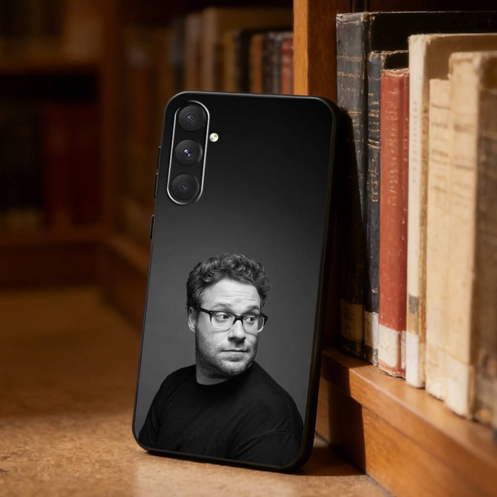 

Actor S-Seth Rogen Phone Case For Samsung S26,S25,S24,S23,S22,S21,Plus,Fe,Lite,Others Black Cover Samsung S26ULTRA