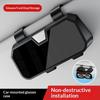 Apăsați Comutatorul Cutie Ochelari Auto Suport Ochelari Parasolar Interior Material Moale Rezistent la Zgârieturi Rezistent la Șocuri Etui Depozitare Ochelari