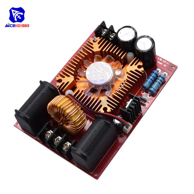 Diymore ZVS Tesla Coil Flyback Driver Module DC 12 -30V DC 15A -20A 250W Drive Power Supply Driver Board with Ignition Coil