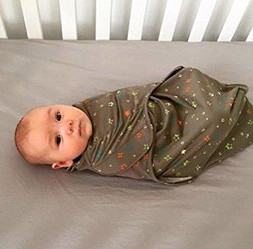 NuRoo Swaddle roste Až o 3 velikosti v jednom, hodí se až do 28palcového designu. 4-17 liber, (Malé hvězdy)