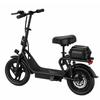 Headeer H1L 14" 500W Motor Foldable Electric Scooter 48V 10.4Ah Battery 35KM/H Max Speed 40 Miles Range Adult City Commuter with Seat & Rear Storage