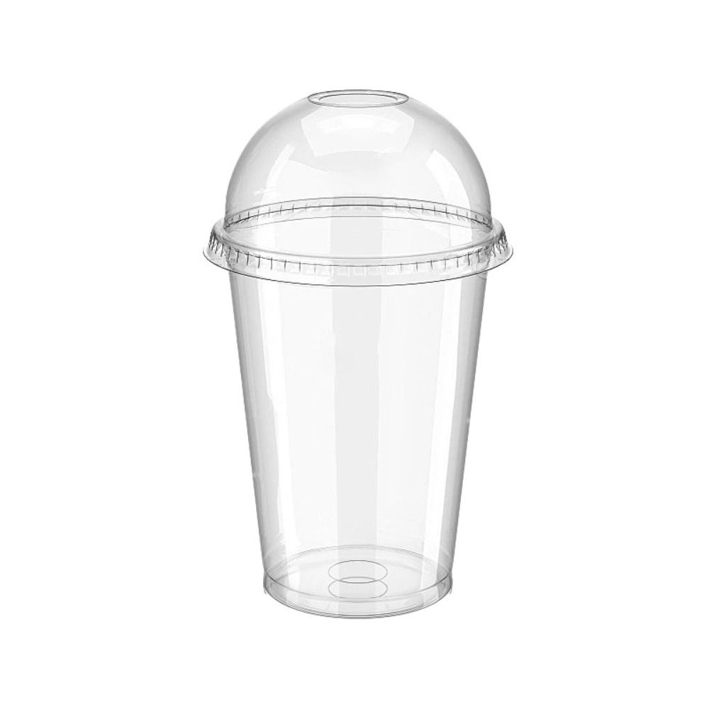 

95mm Cup And Lids Plastic Disposable Cup High Quality Ice Cream Cup Flat Lids