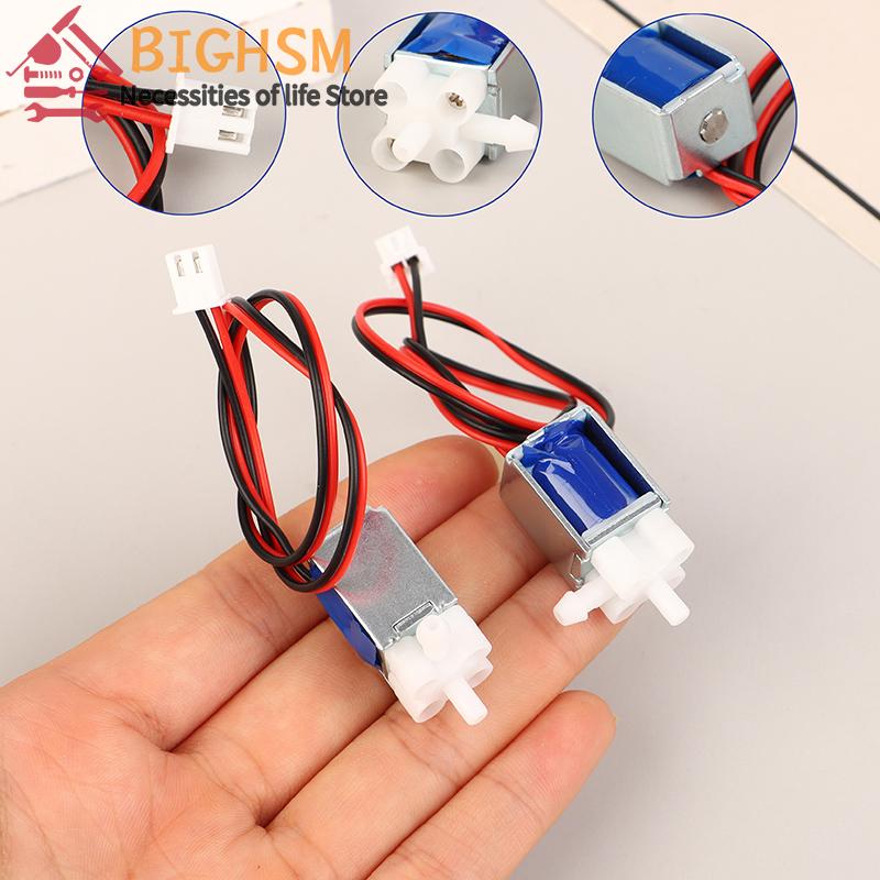 Mikro Mini Zawór Elektromagnetyczny Zwykle Zamknięty DC 3,7V 6V 12V Elektrycznie Sterowany Zawór Wodny Zawór Wydechowy Dwukierunkowy Zawór Elektromagnetyczny